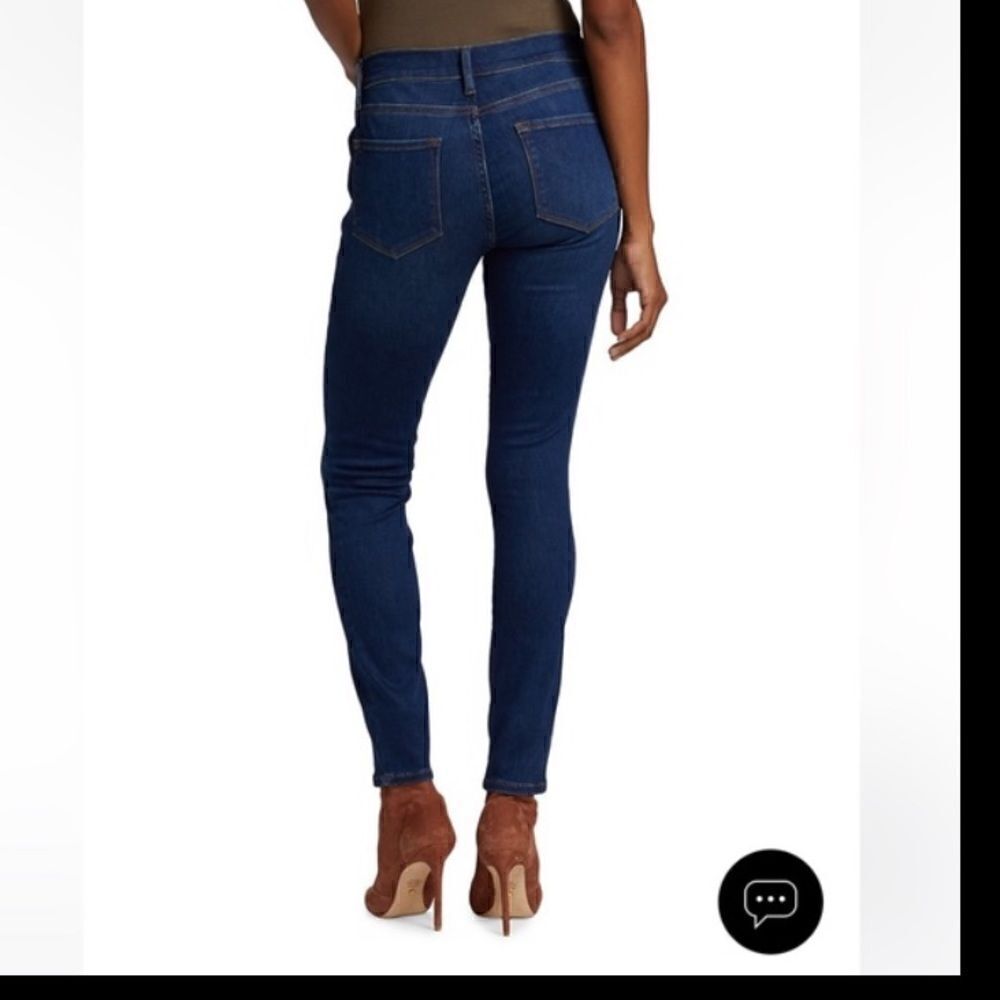 FRAME Le Skinny de Jeanne Dark Wash Jeans | Size 25 - Picture 3 of 9